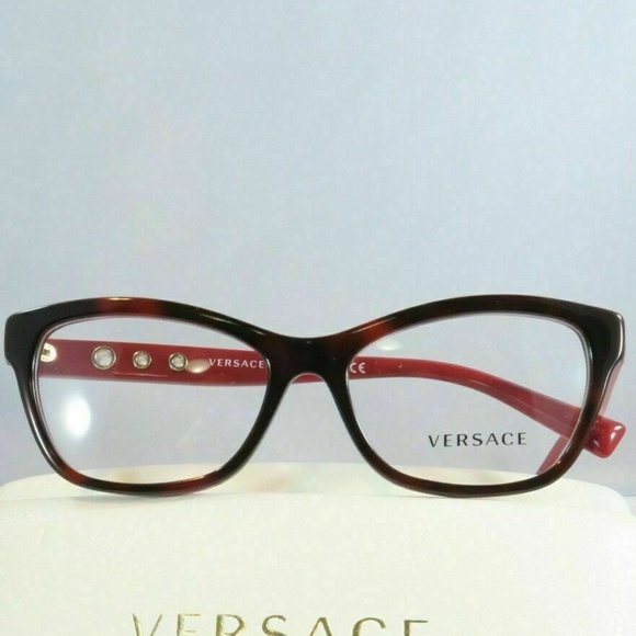 Versace Accessories - Versace Women's Red Glasses MOD 3225-A 5184